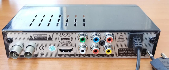 Topsat T3+ 727 | DVB-T2 приймач з PVR записом, TimeShift, LED-дісплей та кнопки керування, корпус металевий! - изображение 3