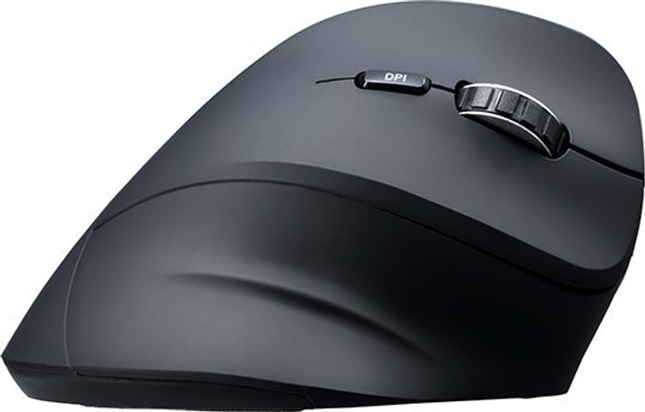Mysz Powerton Shark Black (8590274849174) - obraz 1