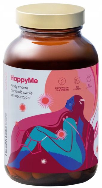 Харчова добавка Health Labs Care HappyMe 120 капсул (5906146790438) - зображення 1