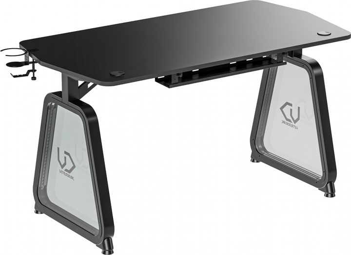 Biurko gamingowe ULTRADESK Booster Black (UDESK-BO-BA/BB) - obraz 7