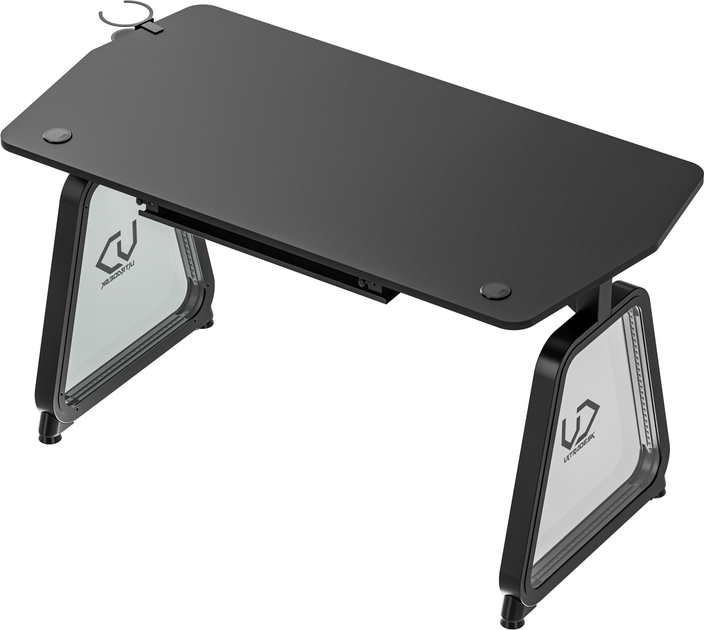 Biurko gamingowe ULTRADESK Booster Black (UDESK-BO-BA/BB) - obraz 8