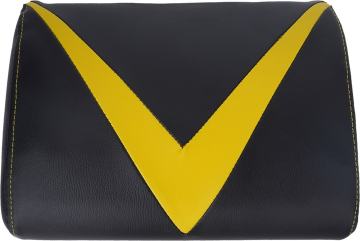 Fotel gamingowy Marvo CH-133 Black/Yellow (6932391924822) - obraz 13