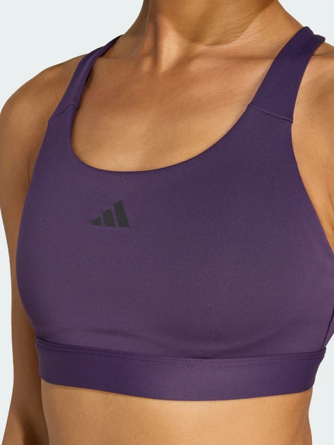 Спортивный топ для фитнеса женский Adidas Tlrdreact Training JW4874 XS-CD Фиолетовый (4068809016215) - Фото 4 Спортивный топ для фитнеса женский Adidas Tlrdreact Training JW4874 XS-CD Фиолетовый (4068809016215) - изображение 4
