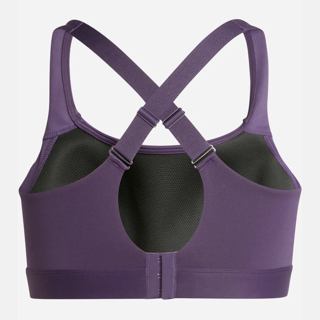 Спортивный топ для фитнеса женский Adidas Tlrdreact Training JW4874 XL-AB Фиолетовый (4068809020069) - изображение 9