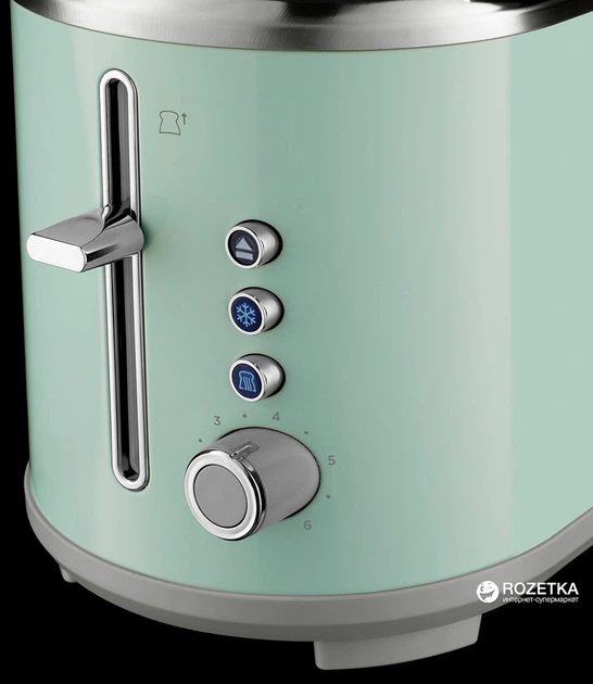 Тостер RUSSELL HOBBS BUBBLE SOFT GREEN 25080-56 - изображение 3