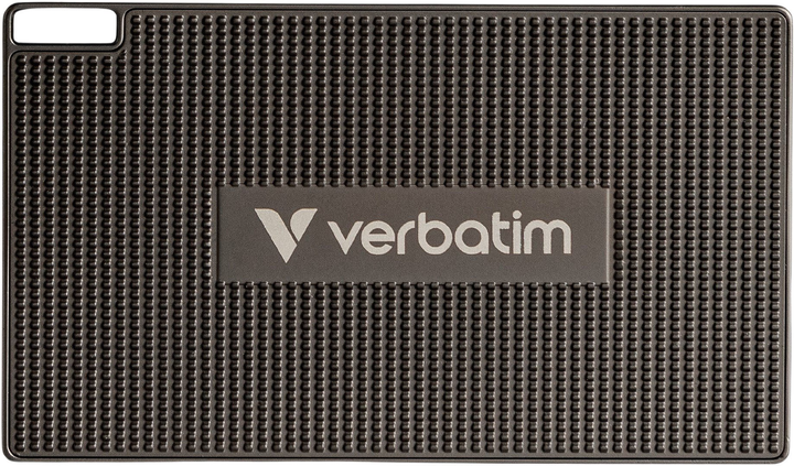 SSD dysk Verbatim Metal Mini 512GB USB-C 3.2 Gen 2x2 Black - obraz 3