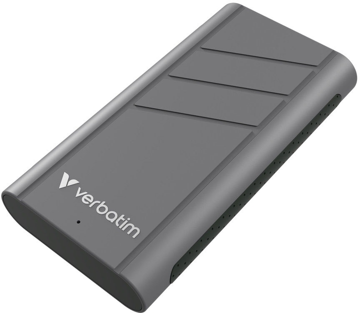 SSD диск Verbatim TurboMetal 1TB USB-C USB4 Silver - зображення 1