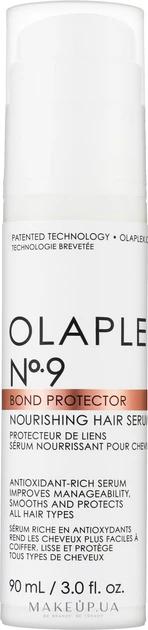 Живильна сироватка для волосся - Olaplex No.9 Bond Perfector Nourishing Hair Serum 90ml (1071168-163418) - Фото 1 Живильна сироватка для волосся - Olaplex No.9 Bond Perfector Nourishing Hair Serum 90ml (1071168-163418) - изображение 1