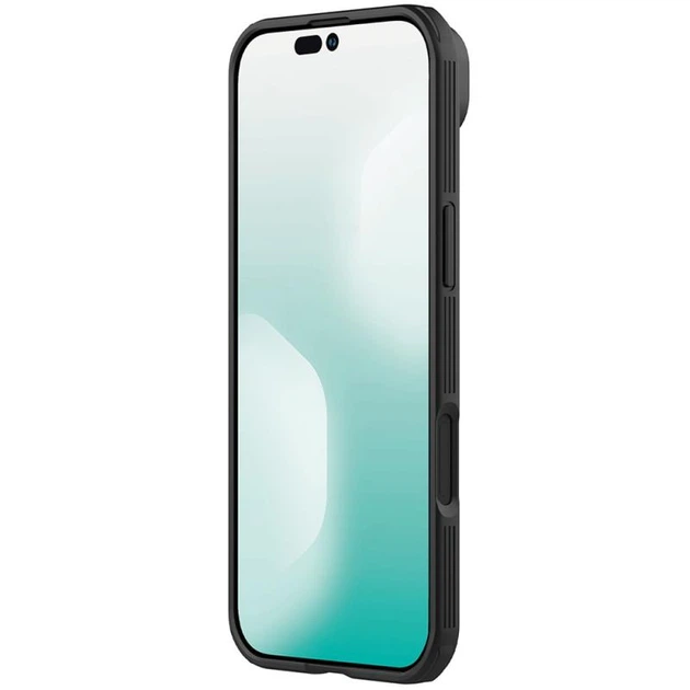 Чохол Nillkin CamShield Pro Magnetic для iPhone 17 Air карбоновий, зі шторкою камери Айфон 17 аир Black - изображение 2