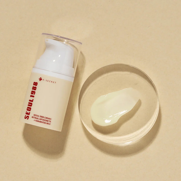 Krem do twarzy K-Secret Seoul 1988 Retinal Liposome 1% + Fermented Rice przeciwstarzeniowy 50 ml (8809695240584) - obraz 3