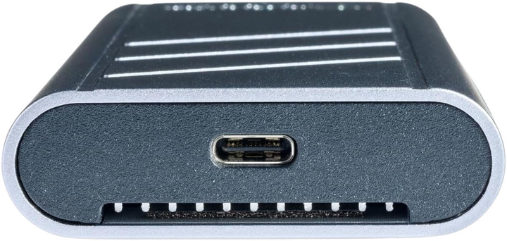 SSD dysk Verbatim TurboMetal 2TB USB-C USB4 Silver - obraz 2