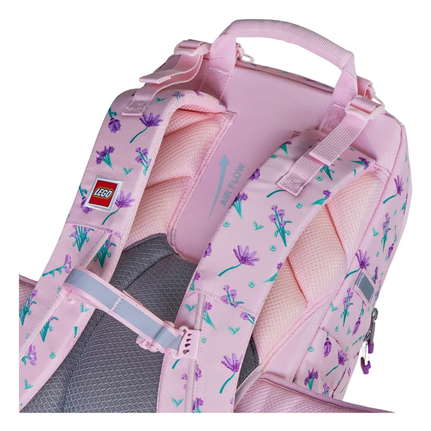 Шкільний рюкзак LEGO Optimo Starter Schoolbag Flowers (5711013150938) - зображення 4