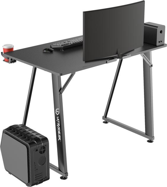 Ігровий стіл ULTRADESK Enter V2 Black (UDESK-EN-BK) - зображення 3