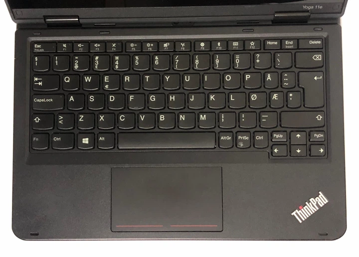 Ноутбук Lenovo ThinkPad Yoga 11e G5 - 11,6" (1366x768) IPS тачскрин / Pentium Silver N5000 / 8gb / 256gb ssd, Б/у - изображение 5