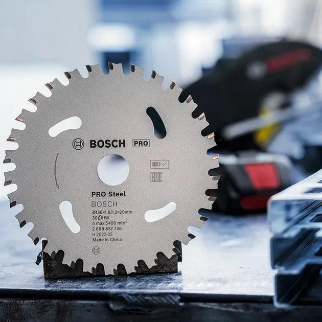 Пильный диск по металлу Bosch PRO Steel 136x20x1,6 мм (2608837746) - изображение 6