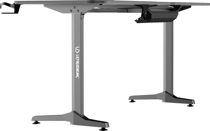 Biurko gamingowe ULTRADESK Frag XXL Black/Gold (UDESK-FX-GD) - obraz 9