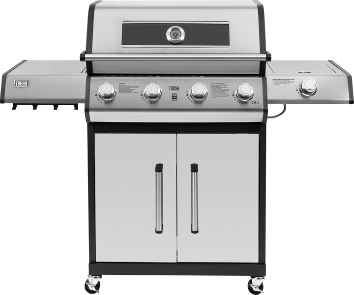 Grill gazowy ogrodowy Teesa BBQ 5006 MASTER 5 palników szafka na butlę 17kW TSA0250 (5901890118347) - obraz 1