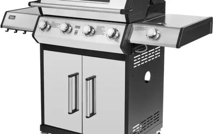 Grill gazowy ogrodowy Teesa BBQ 5006 MASTER 5 palników szafka na butlę 17kW TSA0250 (5901890118347) - obraz 3
