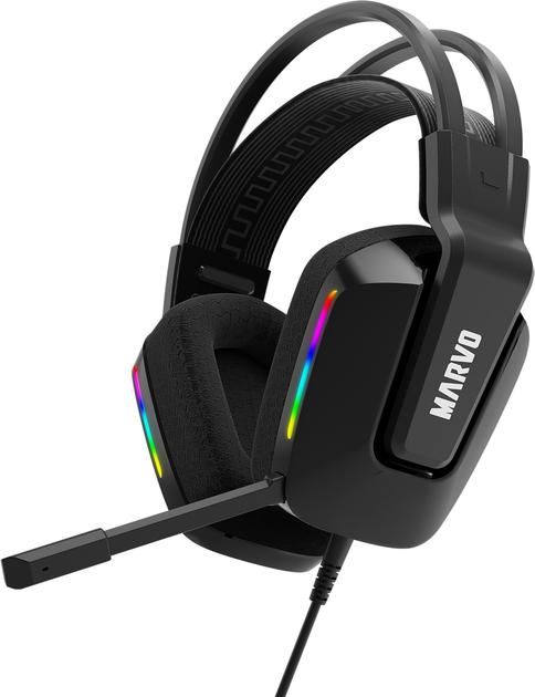 Słuchawki Marvo H8619 Black (QMMWM19EGB00) - obraz 2
