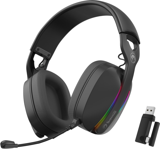 Навушники Marvo Pulz 70W Black (HG9086W BK) - зображення 2