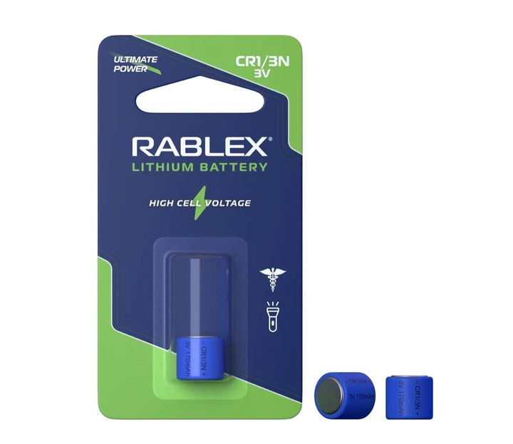 Батарейка Литиевая 3V Rablex CR1/3N blister card 1шт - изображение 2