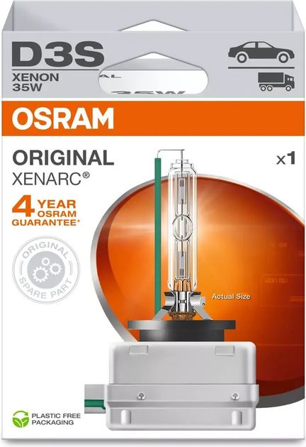 Żarówka samochodowa Osram Xenarc Original D3S 42 V 35W 4300K (66340-FS1) - obraz 1