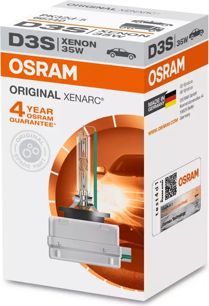 Żarówka samochodowa Osram Xenarc Original D3S 42 V 35W 4300K (66340-FS1) - obraz 4