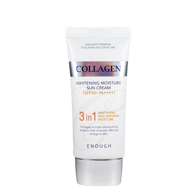 Сонцезахисний крем SPF50+ PA++++ Enough Collagen 3in1 - зображення 9