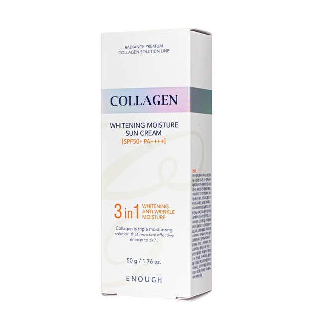 Сонцезахисний крем SPF50+ PA++++ Enough Collagen 3in1 - зображення 12