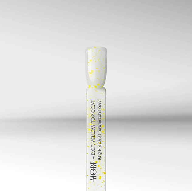 Гібридний топ Silcare ManiMore D.O.T Yellow 10 г (5902560557954) - зображення 4
