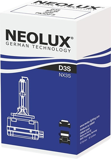 Żarówka samochodowa Neolux NX3S Xenon Standard D3S 42V 35W 4300K (4052899478763) - obraz 1