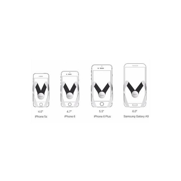 Универсальный автодержатель Extradigital Mount Holder ExtraDigital Silver (CRM4119) - изображение 8