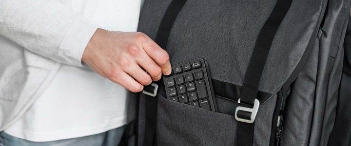 Клавіатура бездротова Genius NumPad 1000 USB Black (31320003401) - зображення 6