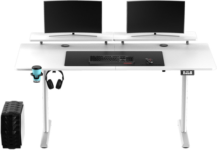 Ігровий стіл ULTRADESK Highlander XXL White (UDESK-HGXL-WT) - зображення 7