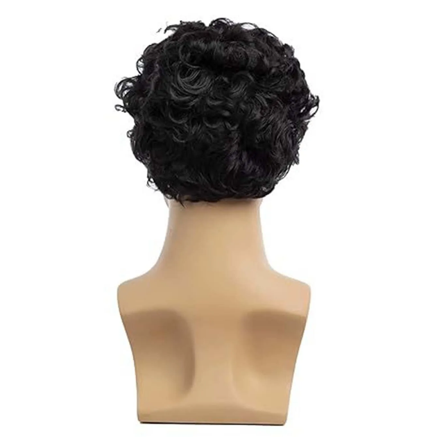 Парик мужской короткий черный Natural Black M08C - изображение 3