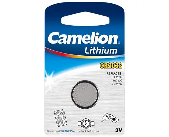 Батарейка літієва CAMELION CR2032 1BL - зображення 2