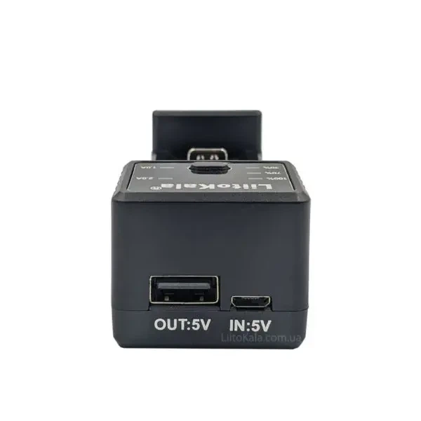 Зарядне LiitoKala Lii-100C для 1 елемента 10440-26700 Ni-Mh, Li-Ion, Li-Fe, від USB, 1-2А - Фото 3 Зарядне LiitoKala Lii-100C для 1 елемента 10440-26700 Ni-Mh, Li-Ion, Li-Fe, від USB, 1-2А - изображение 3