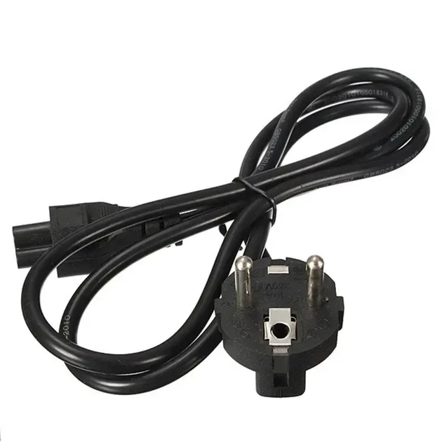 Кабель ATCOM IEC C5 (мікімаус) на євро вилку CEE 7/7 1.8m 10119 - Фото 3 Кабель ATCOM IEC C5 (мікімаус) на євро вилку CEE 7/7 1.8m 10119 - изображение 3