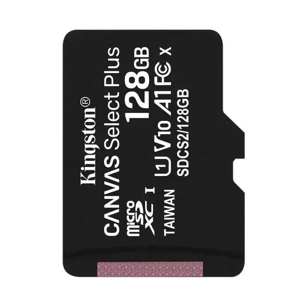 Карта пам'яті KINGSTON microSD 128 GB UHS Class 10 100R без адаптера - Фото 3 Карта пам'яті KINGSTON microSD 128 GB UHS Class 10 100R без адаптера - изображение 3