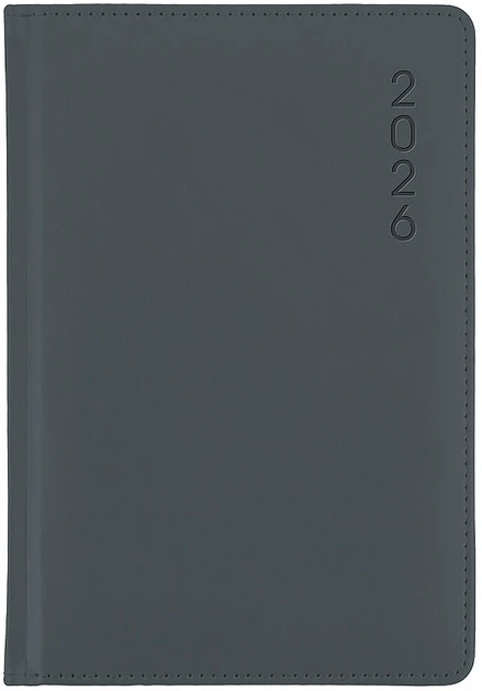 Щоденник Axent 2026 Classic Palermo 145x210 мм 168 аркушів Сірий (8843-26-4-A) - зображення 2