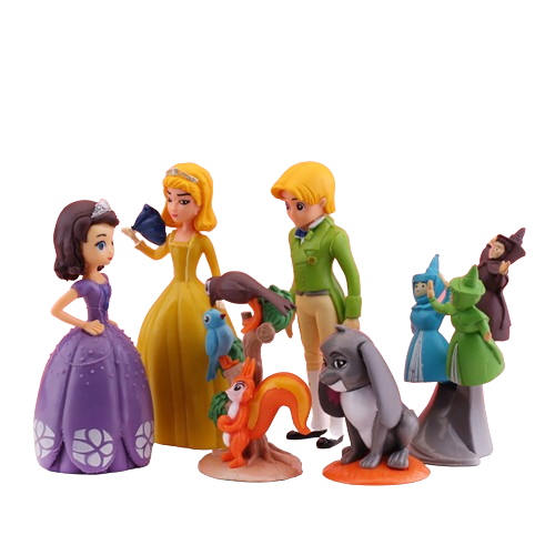Набір фігурок Софія Прекрасна Sofia the First Принцеса Софія Дісней Disney ігрові фігурки 6 шт - зображення 4