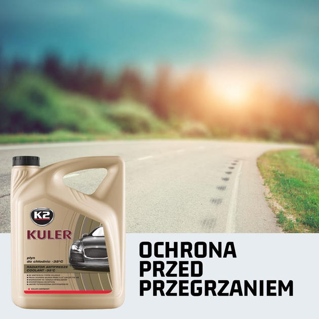 Антифриз K2 Kuler -35°C блакитний 5 л (5906534006011) - зображення 2
