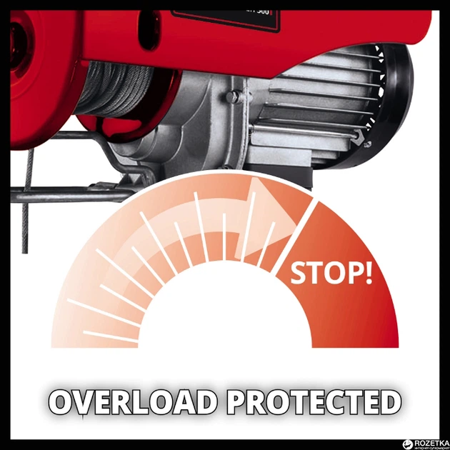 Тельфер електричний Einhell TC-EH 500 (2255140) - Фото 4 Тельфер електричний Einhell TC-EH 500 (2255140) - изображение 4