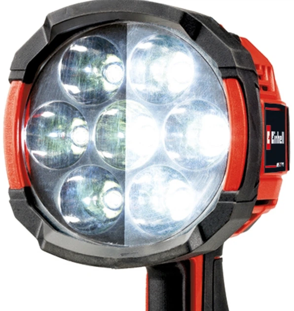 Ліхтар ручний акумуляторний Einhell X-Change TE-CL 18/2500 LiAC Kit 2.5 Ah (4514145K) - Фото 5 Ліхтар ручний акумуляторний Einhell X-Change TE-CL 18/2500 LiAC Kit 2.5 Ah (4514145K) - изображение 5