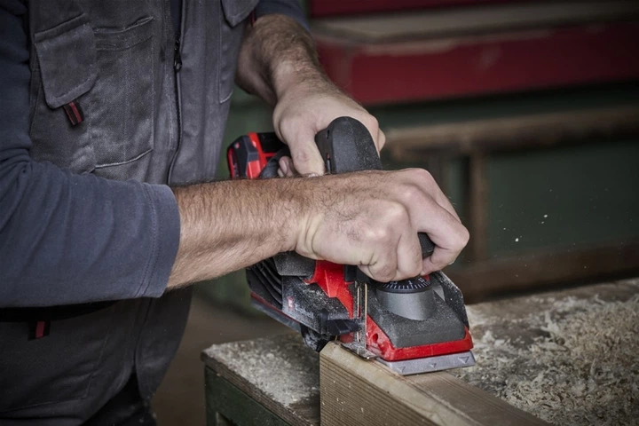 Акумуляторний електрорубанок Einhell X-Change TP-PL 18/3 Li BL - Solo (4345405) - изображение 15