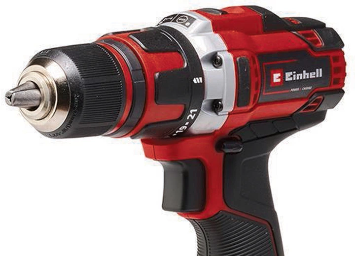 Дриль-шурупокрут акумуляторний Einhell X-Change TE-CD 18/40 Li - Solo (4513925) - изображение 6