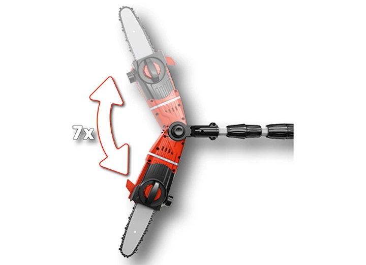 Висоторіз акумуляторний Einhell X-Change GE-LC 18 Li T - Solo (3410810) - Фото 4 Висоторіз акумуляторний Einhell X-Change GE-LC 18 Li T - Solo (3410810) - изображение 4