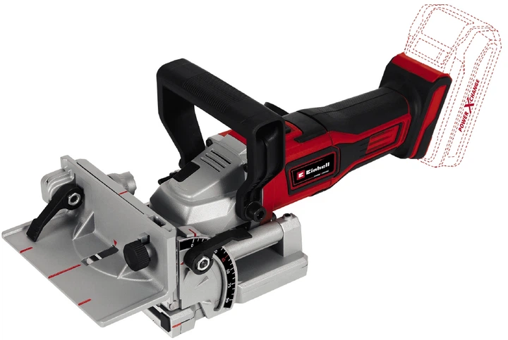 Фрезер ламельний акумуляторний Einhell X-Change TE-BJ 18 Li Solo (4350630) - Фото 1 Фрезер ламельний акумуляторний Einhell X-Change TE-BJ 18 Li Solo (4350630) - изображение 1
