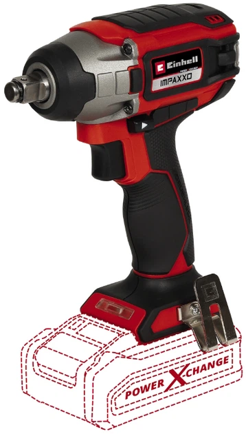 Гайковерт ударний акумуляторний безщітковий Einhell Professional X-Change IMPAXXO 18/230 (4510080) - Фото 1 Гайковерт ударний акумуляторний безщітковий Einhell Professional X-Change IMPAXXO 18/230 (4510080) - изображение 1