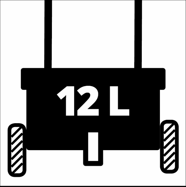 Сівалка-розкидувач на колесах Einhell GC-SR 12 (3415238) - изображение 6